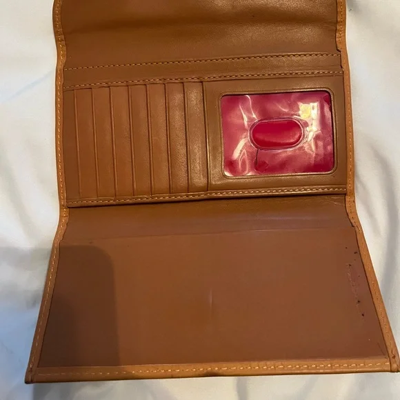 Dooney & Bourke Black/Tan Coated Canvas Satchel/Shoulder Bag AND Matching Wallet - Picture 15 of 15